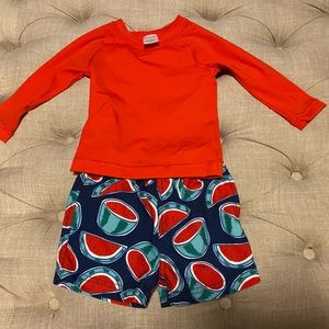 Hanna Andersson swim bundle. Size 18-24m